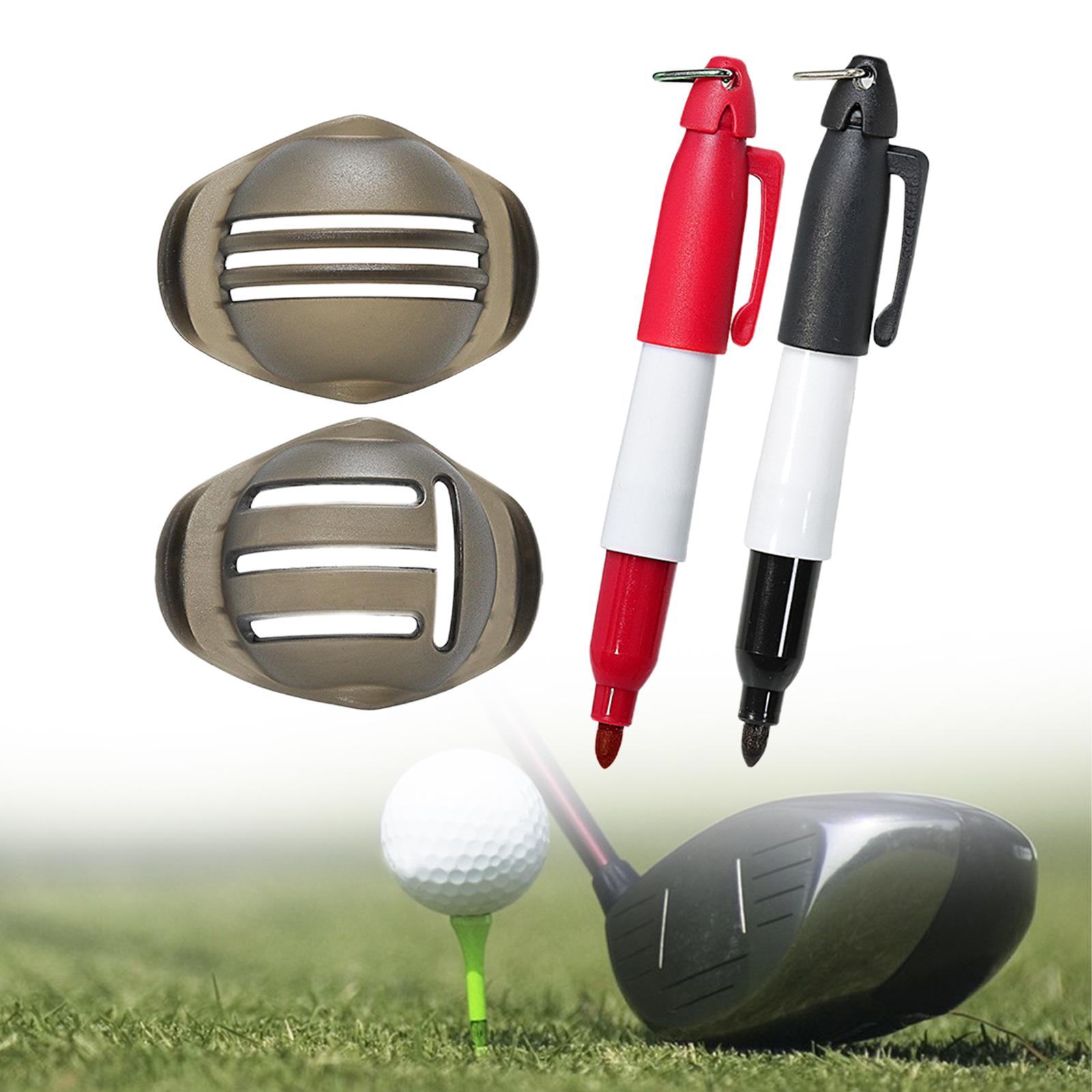 Ball Marker Set - 2 Pieces Golf Ball Marker Set