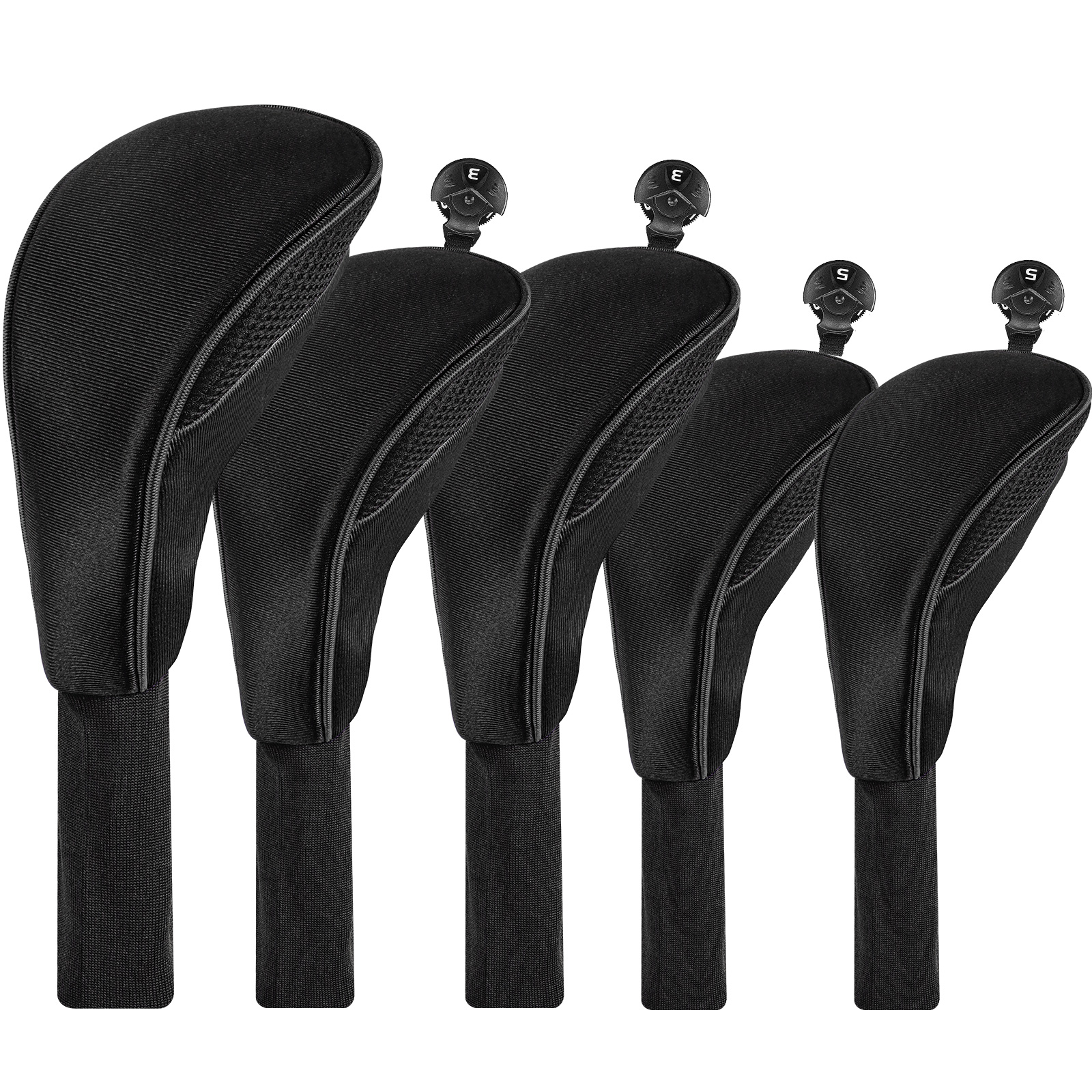 Golf Equipment Suppliers - 5pcs Golf Club Head Covers for