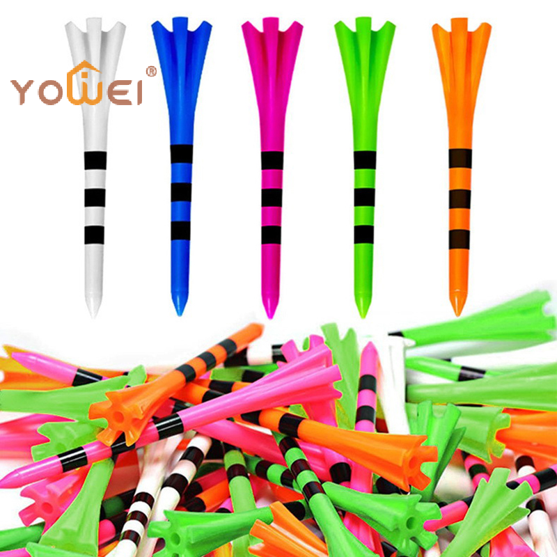 Ball Marker Set - 50Pcs Golf Tees Plastic Unbreakable 5