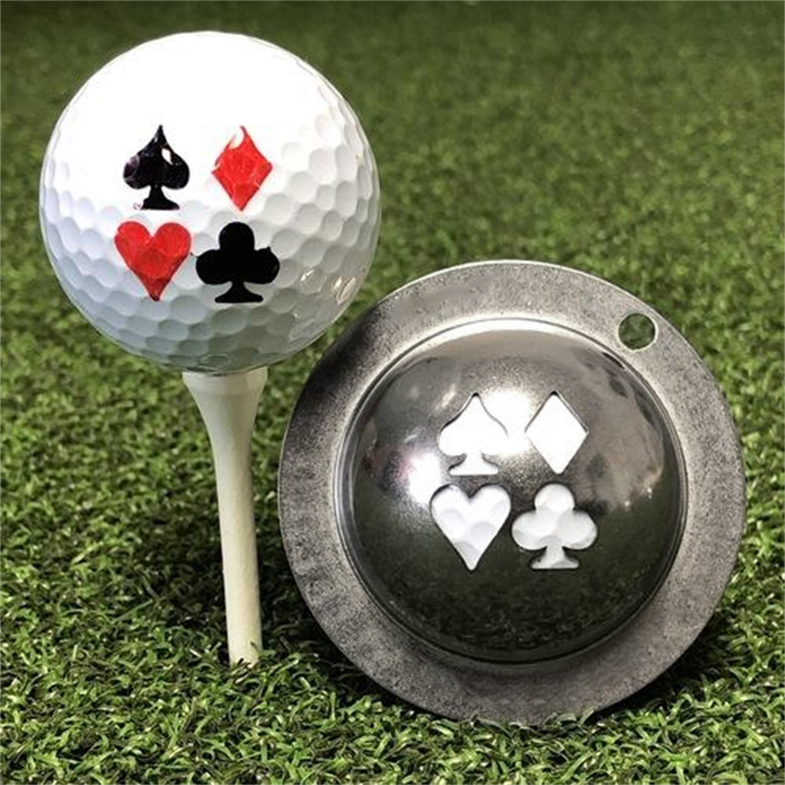 Ball Marker Set - Portable Durable 1Pcs Golf Ball Line