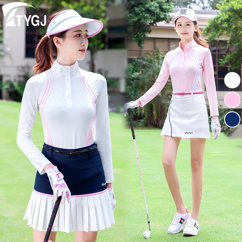 Golf Scorecard Holder - TTYGJ Women Quick Dry Stripe Golf