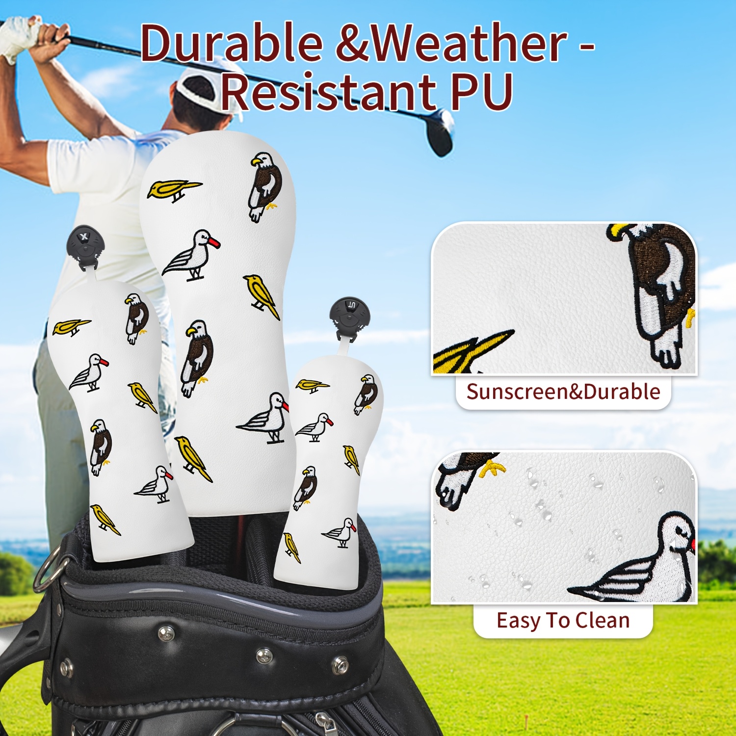 1pc/4pcs Driver/Fairway/Hybrid – Golf Equipment Suppliers recenzja i cena