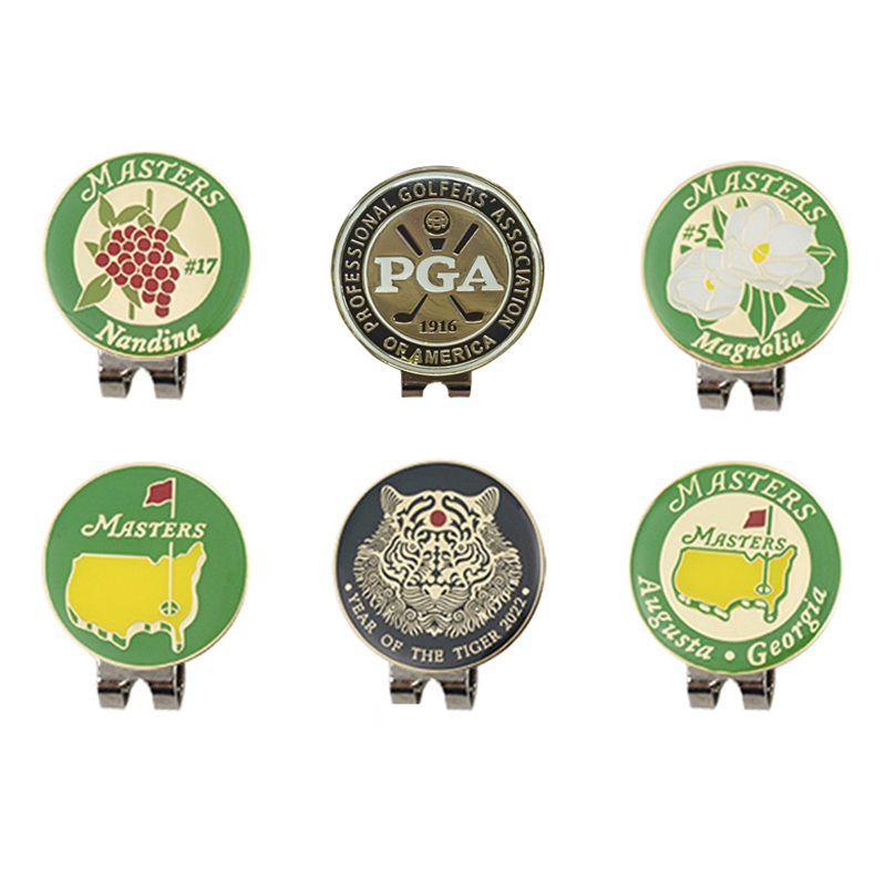 6 Pcs/Set Golf Ball Marker Hat – Ball Marker Set recenzja i cena