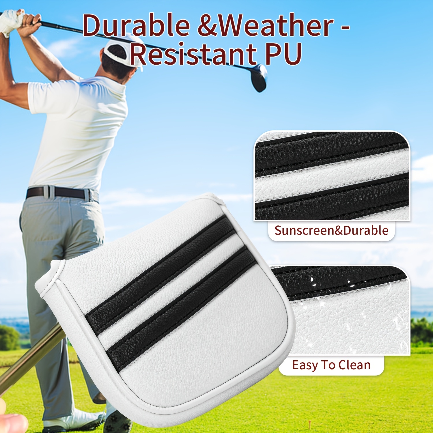 1pc Double Bar Stripes Style G – Golf Equipment Suppliers recenzja i cena