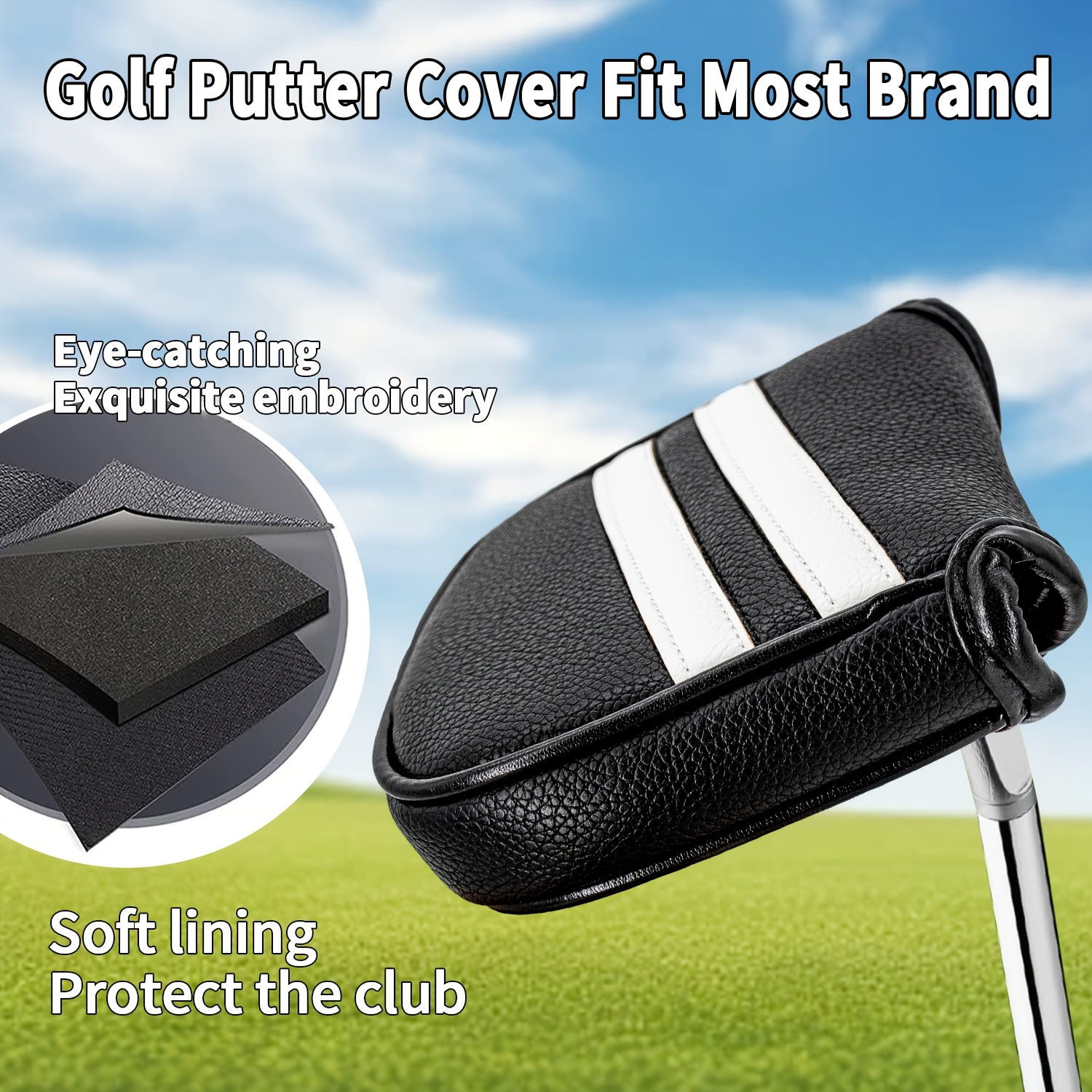 1pc Double Bar Stripes Style G – Golf Equipment Suppliers recenzja i cena