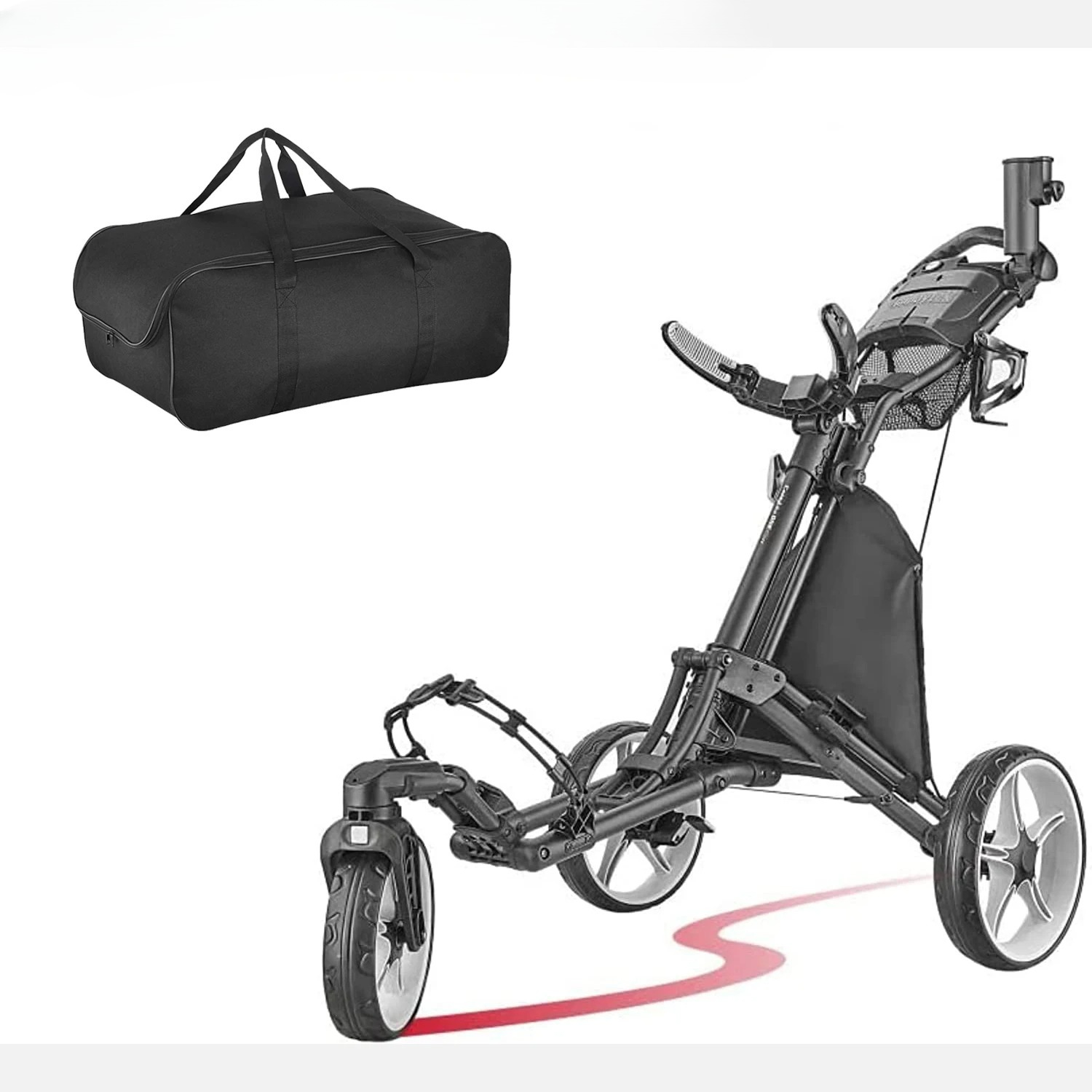 ONE-S golf bag handcart with s – Golf Equipment For Youth recenzja i cena