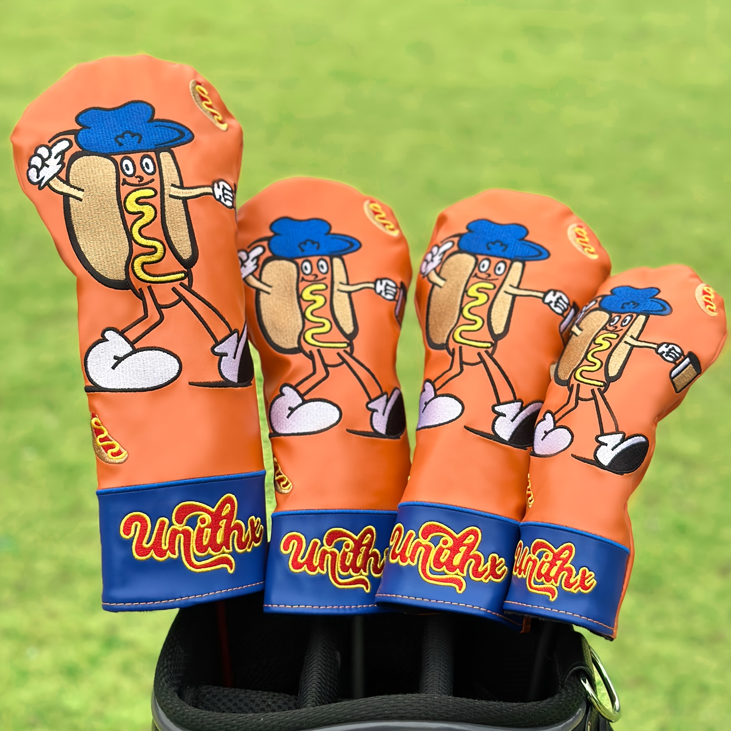 1pc/4pcs Hot Dog Golf Club Hea – Headcover Driver recenzja i cena