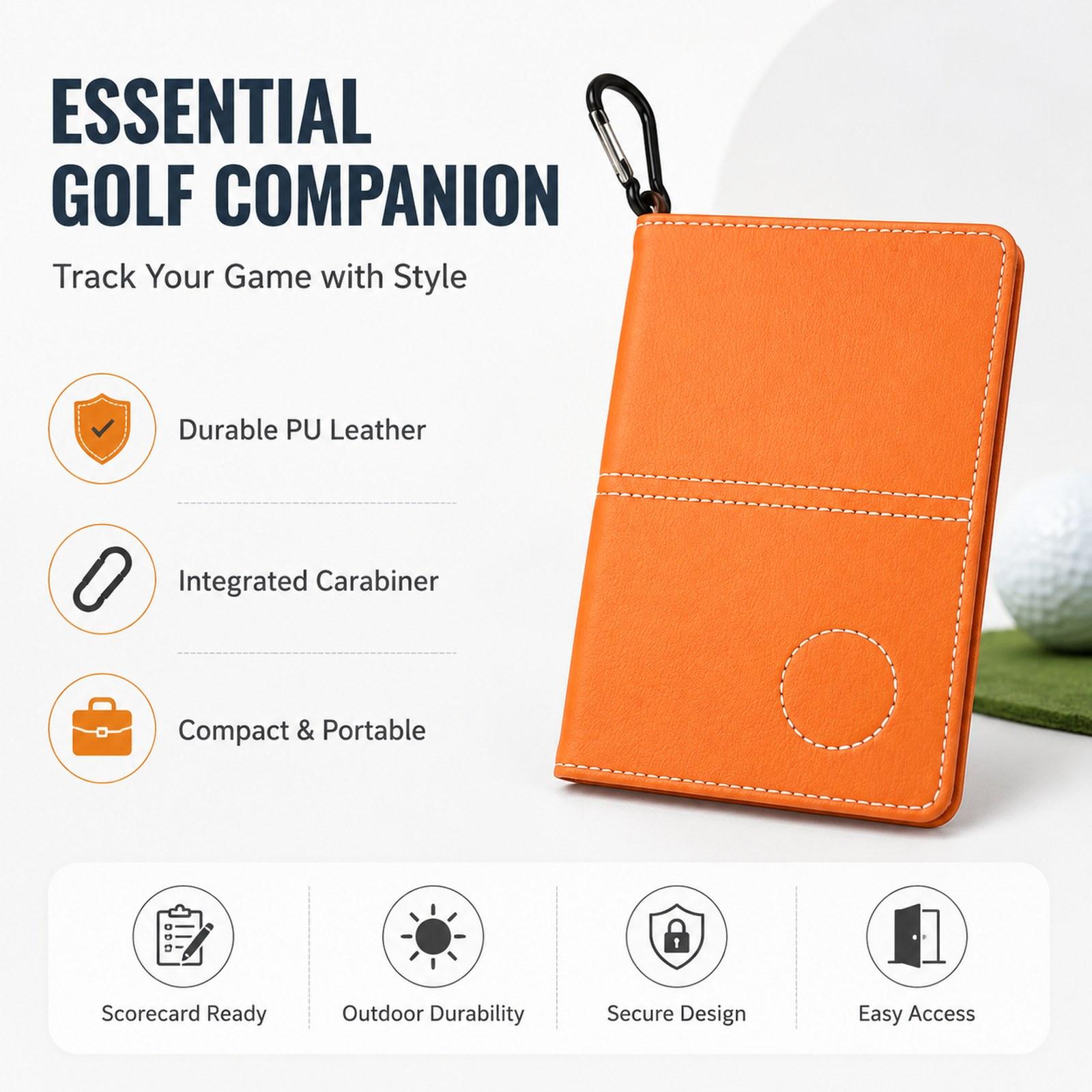 Golfing Yardage Book Cover Wea – Golf Scorecard Holder recenzja i cena
