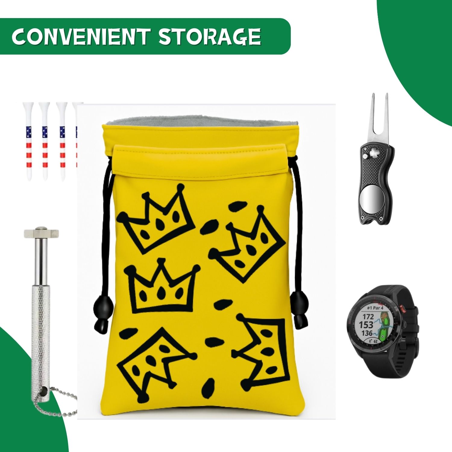 Crown Golf valuable item bag,  – Golf Equipment Stores recenzja i cena