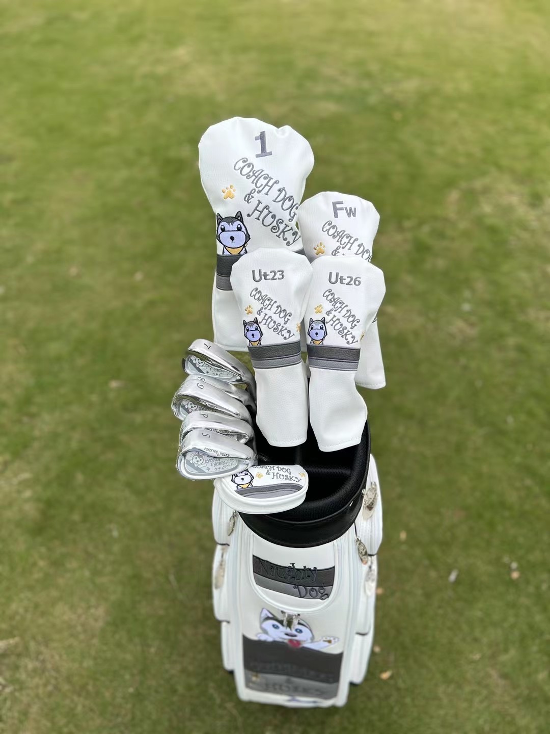 Happy dog ​​cartoon image golf – Golf Equipment Images recenzja i cena
