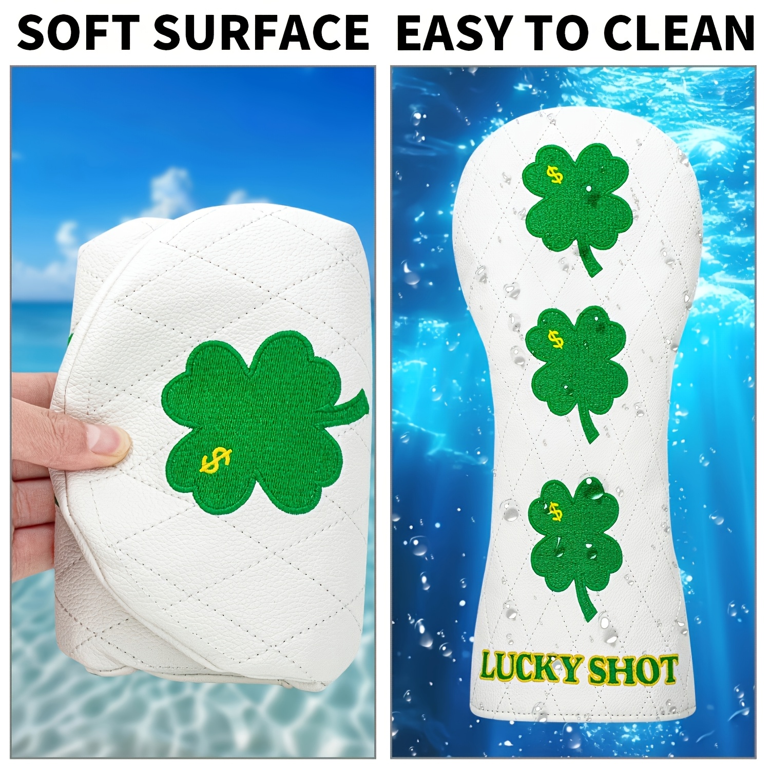1pc/3pcs Four-Leaf Clover Doll – Headcover Driver recenzja i cena