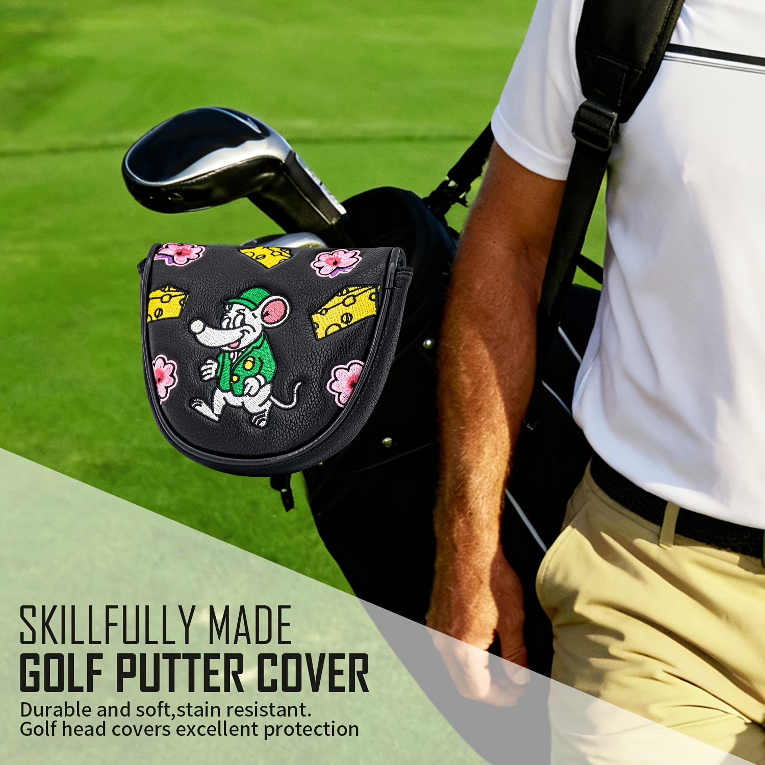 1pc Mouse Cheese Design Golf C – Golf Equipment Suppliers recenzja i cena