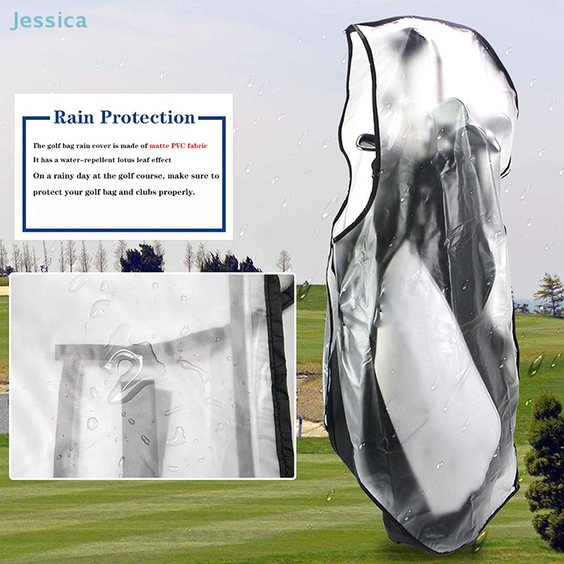☆Golf Bag Rain Cover With Zipp – Golf Equipment Stores recenzja i cena