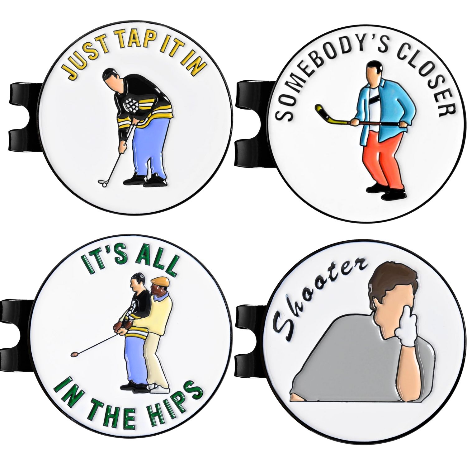 Golf Ball Marker Funny Golf Ba – Ball Marker Set recenzja i cena
