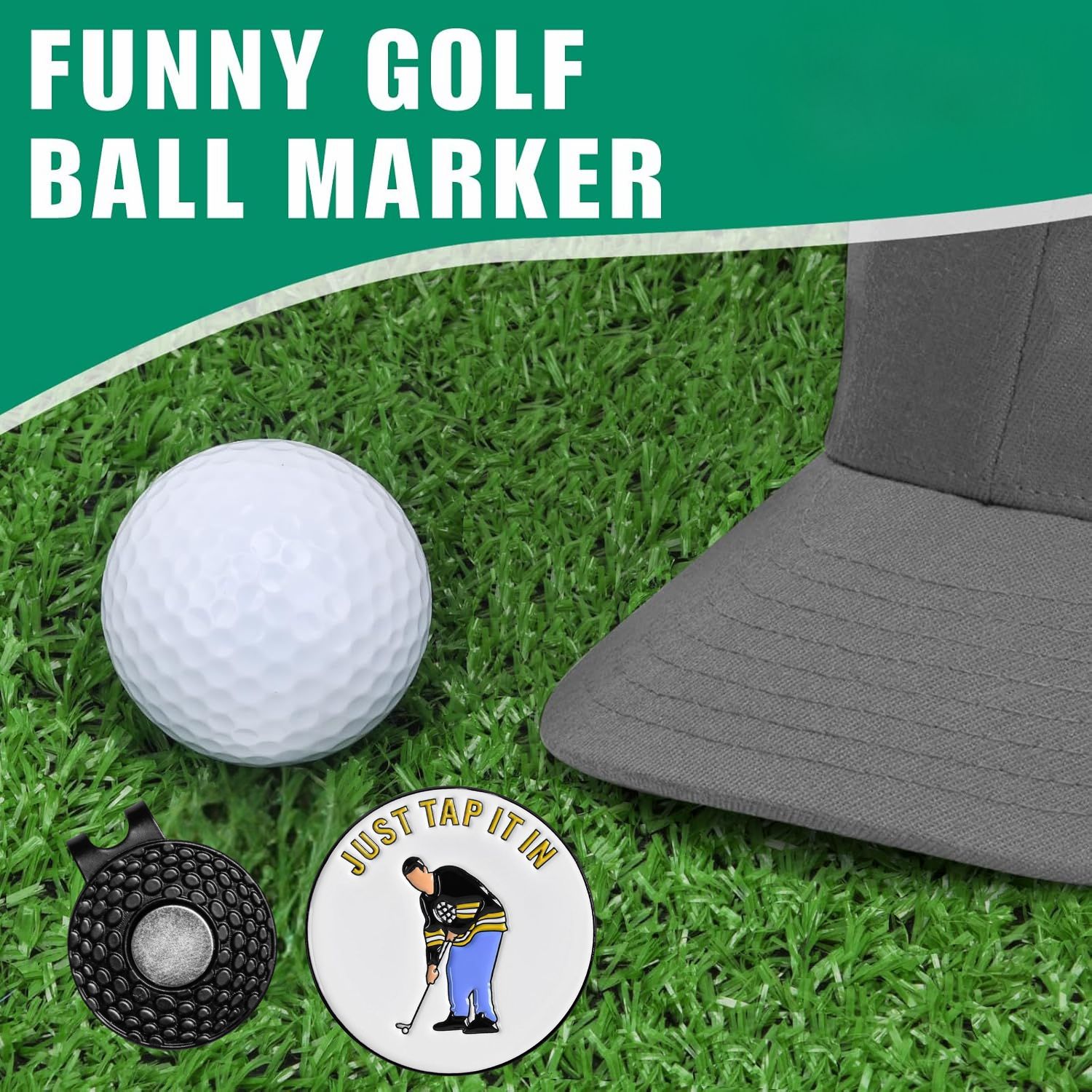 Golf Ball Marker Funny Golf Ba – Ball Marker Set recenzja i cena