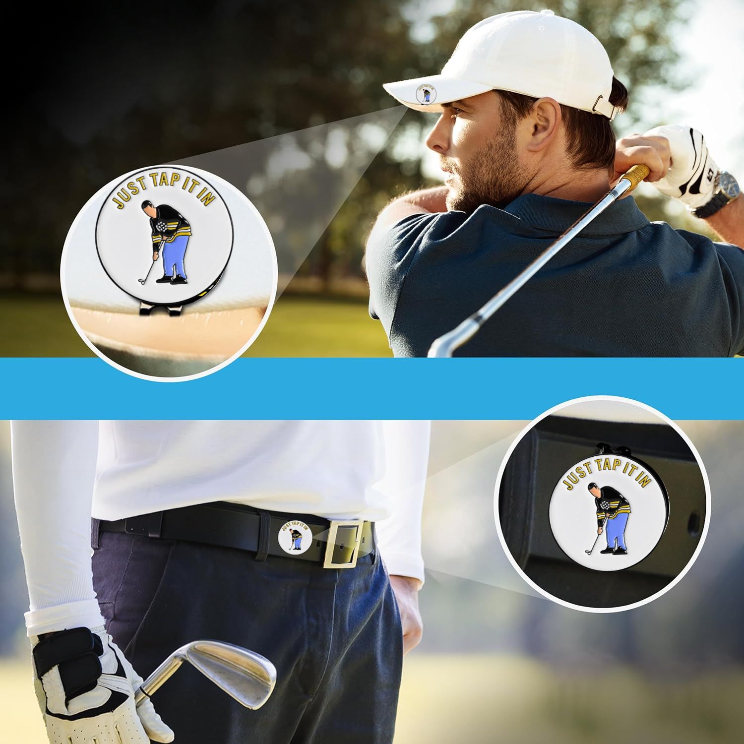 Golf Ball Marker Funny Golf Ba – Ball Marker Set recenzja i cena
