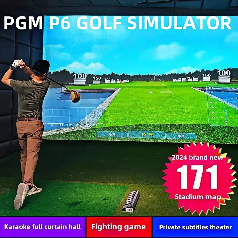 PGM High-Speed 4K  HD 3D Image – Golf Equipment Images recenzja i cena