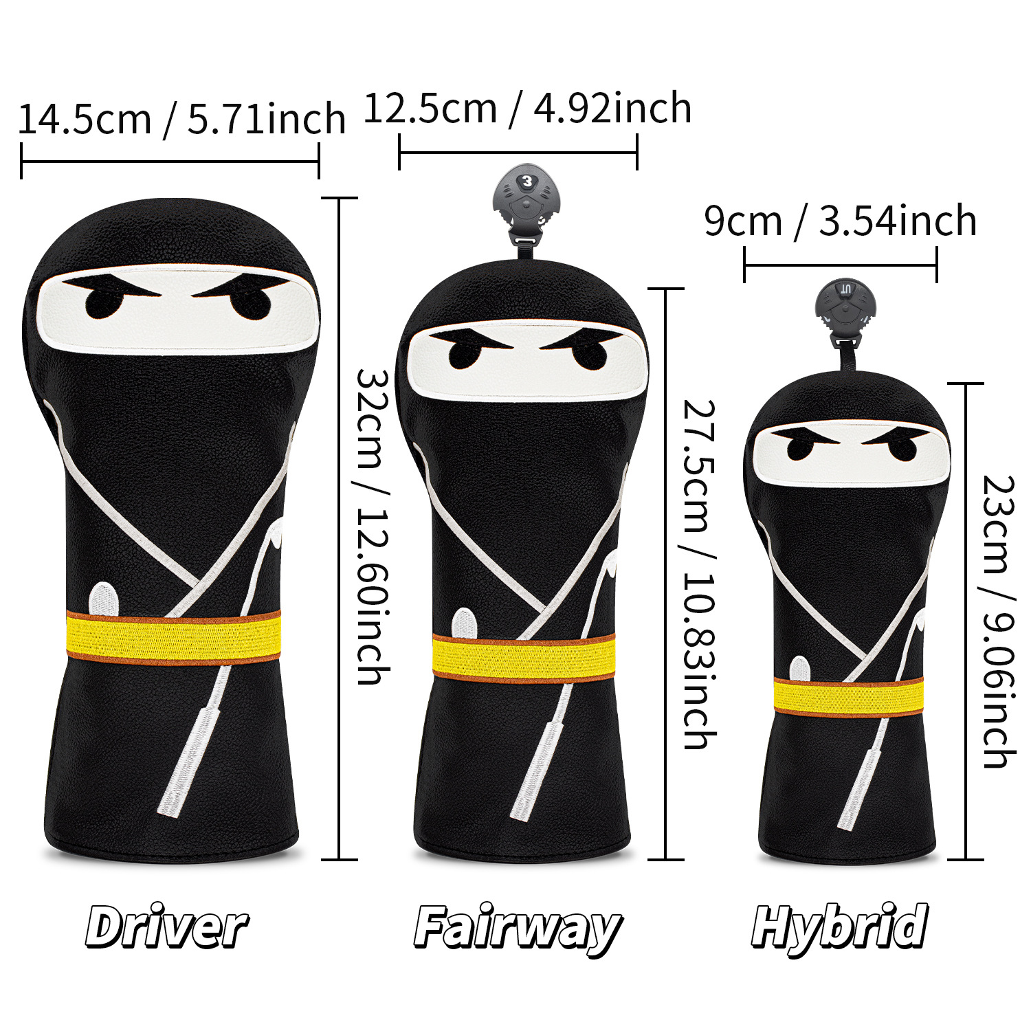 Golf Club Head Covers: PU ,Dri – Headcover Driver recenzja i cena