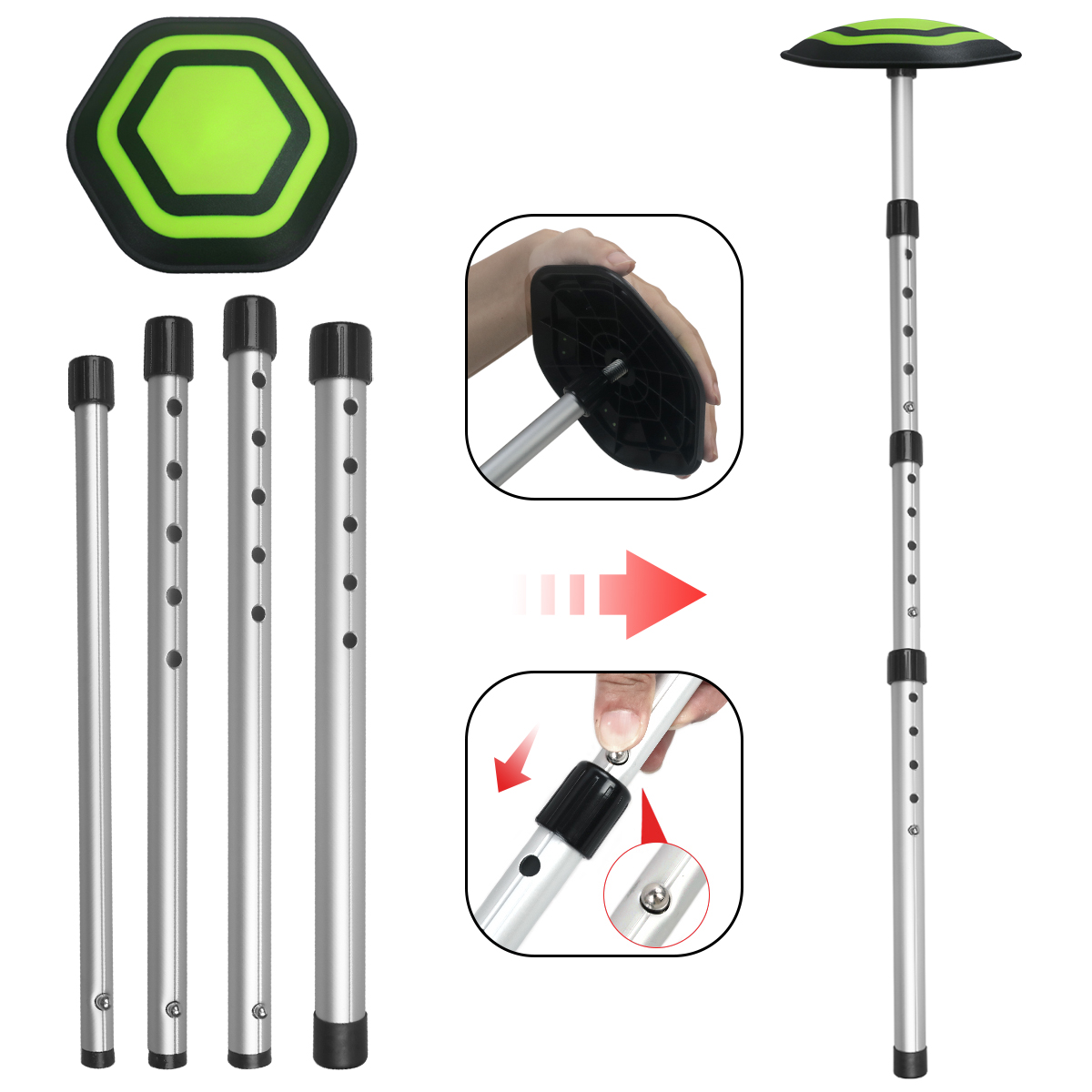 Golf 4-section bag stand alumi – Golf Scorecard Holder recenzja i cena