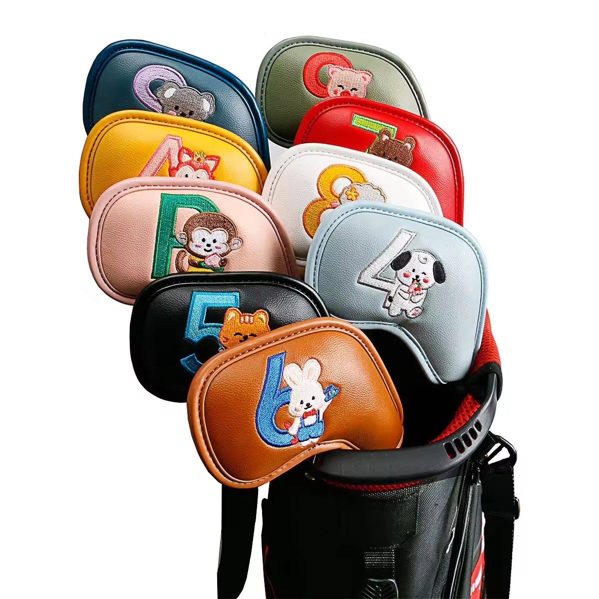 9Pcs Cute Cartoon Animal Golf  – Golf Equipment Suppliers recenzja i cena