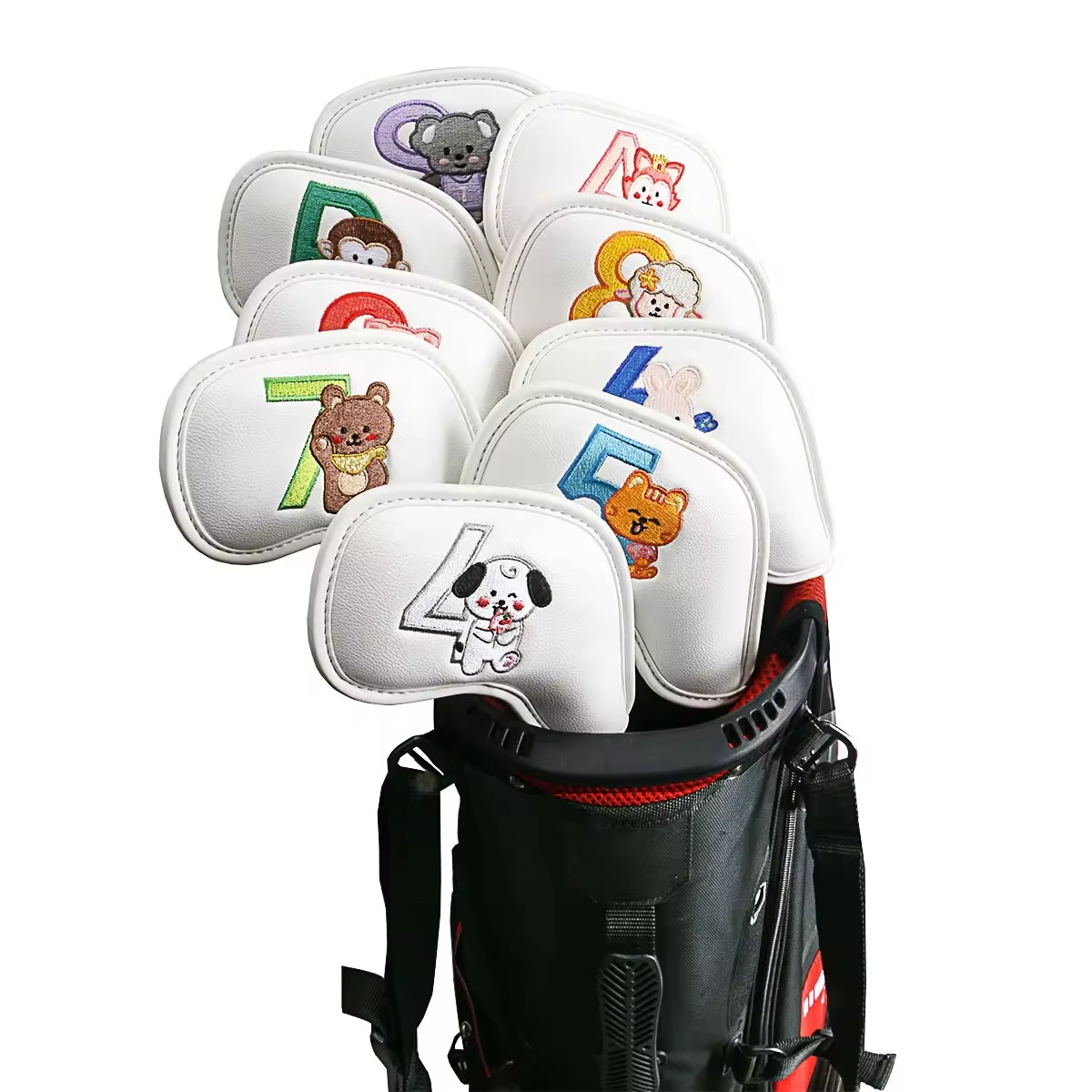 9Pcs Cute Cartoon Animal Golf  – Golf Equipment Suppliers recenzja i cena