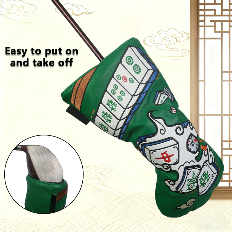Golf Club Cover, Mahjong Style – Golf Equipment Suppliers recenzja i cena